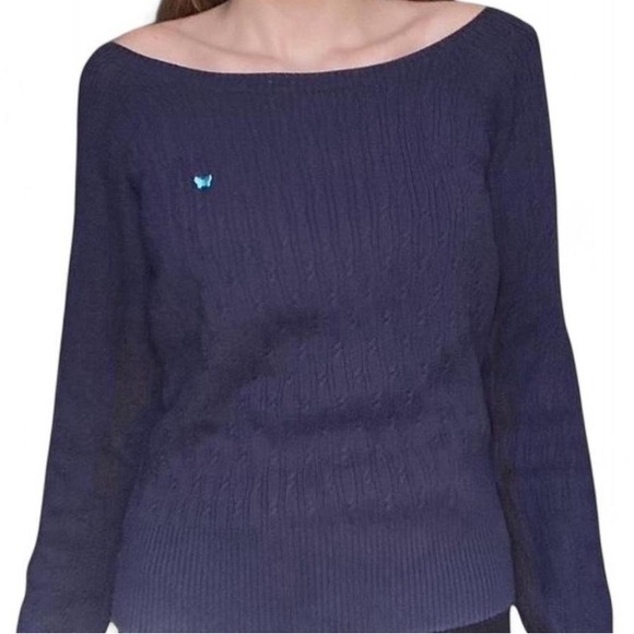 ∘₊✧ Y2K Aeropostale Cable Knit with butterfly logo | XL | Excellent condition! - Picture 8 of 8
